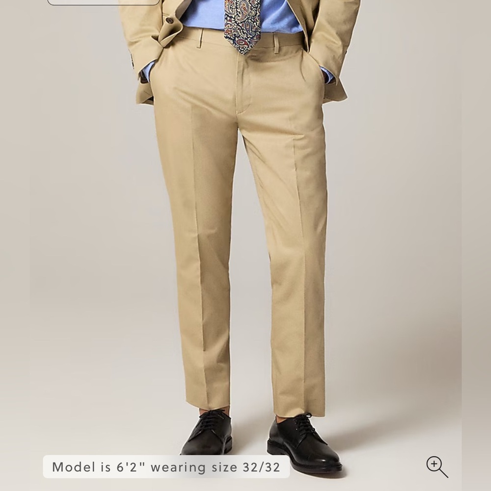 JCrew Ludlow Slim-fit suit pant in Italian chino